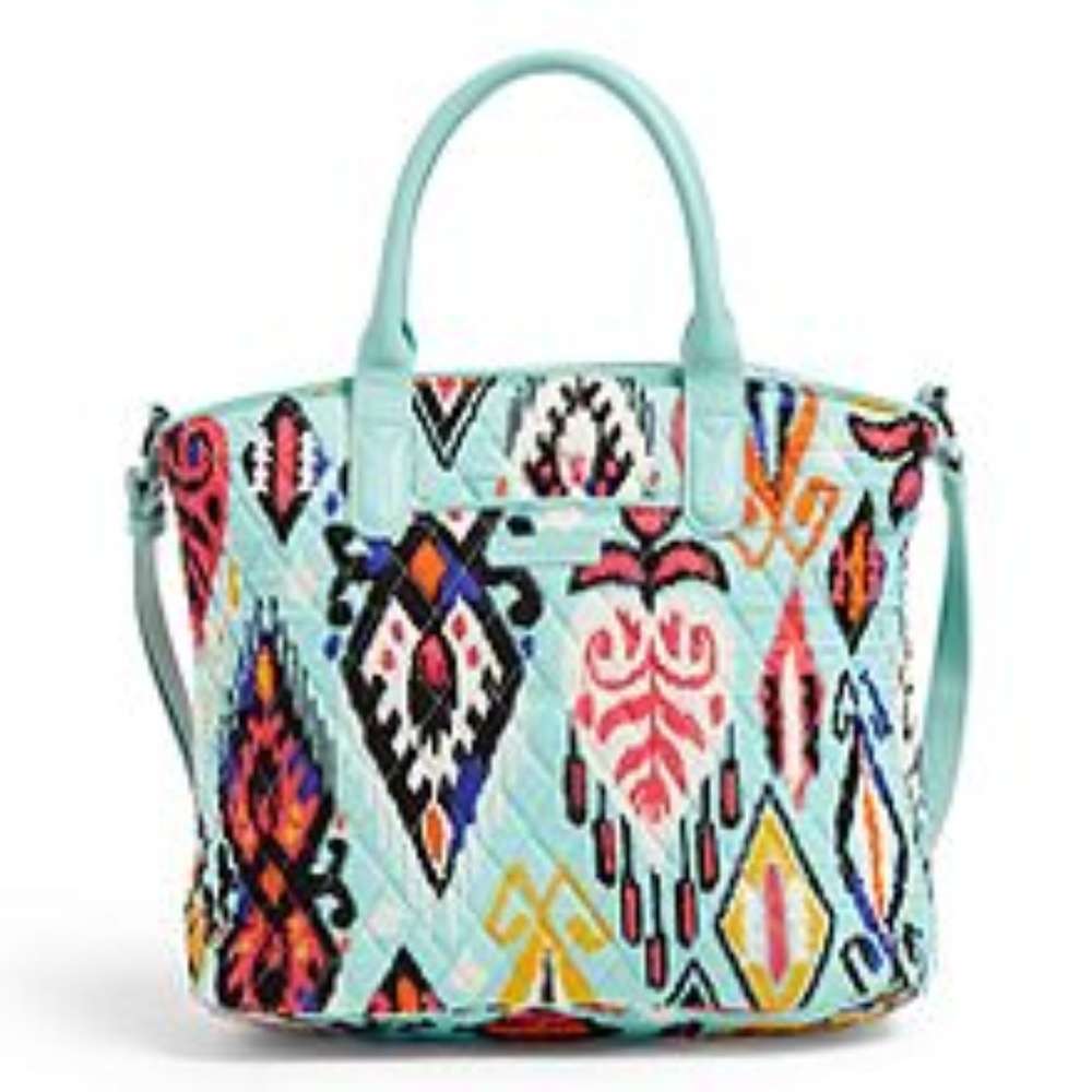Vera Bradley Casual Satchel in Pueblo Print NWT